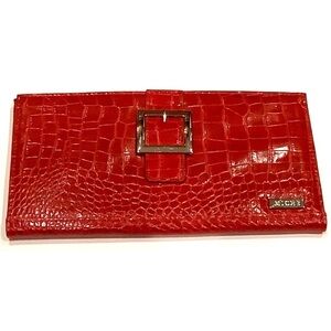 Vintage Miche Magnetic Purse Cover Red